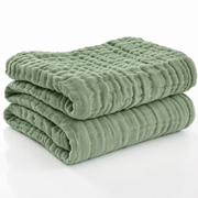 VAQOREN AirLuxe™ 6-Layer Cotton Muslin Blanket