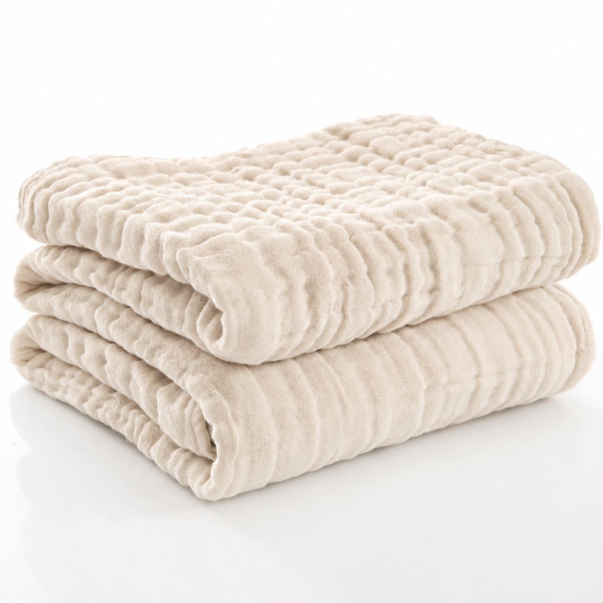 VAQOREN AirLuxe™ 6-Layer Cotton Muslin Blanket