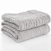 VAQOREN AirLuxe™ 6-Layer Cotton Muslin Blanket