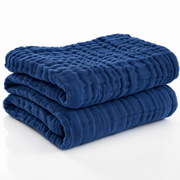 VAQOREN AirLuxe™ 6-Layer Cotton Muslin Blanket